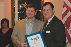 City Manager John Pietig was awarded the Chamber’s Spirit of Laguna award for government official of the year.