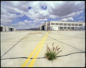 A public workshop on photography allowed students access to remaining hangars on the defunct El Toro base.