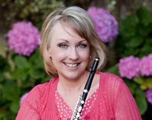 Flute conductor Cynthia Ellis