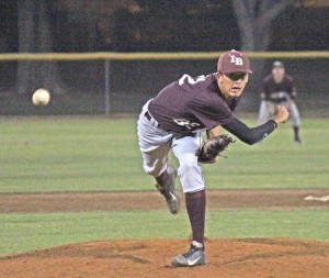 Senior Jackson Rees beat San Juan Hills 3-2 at Brookhurst Park in Anaheim to run Laguna’s record in the Lions Tournament 5-0. With the victory, Rees became only the second pitcher in CIF division IV with six wins.