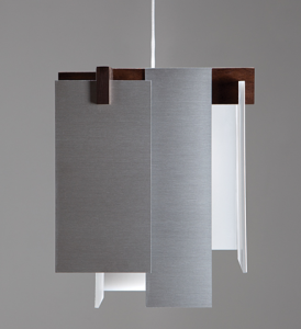 A pendant light from Cerno reflects the contemporary designs CES will showcase.