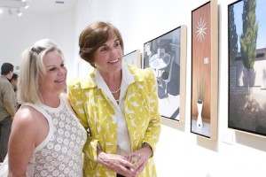 Guests Hanna Skjonsby and Nancy Fry enjoying the museum’s galleries.