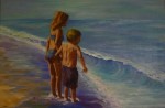 4 art seen susi q Beach Painting 7-1-13