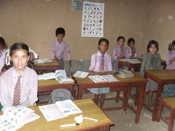 Students at Top of the World School in Nepal, established by R Star’s donors.
