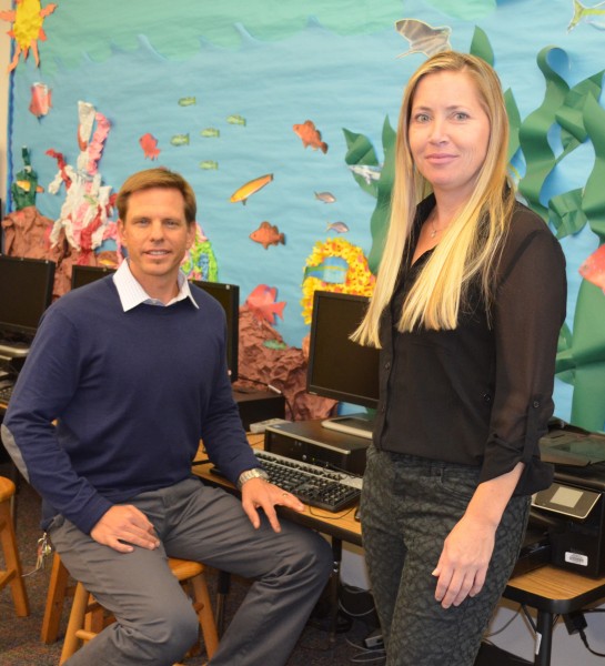 Dustin Gowan and Heather Hamblin will teach literacy in a pilot after school program at TOW.