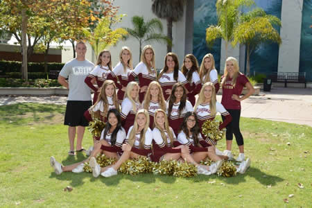 From left, top; Coach Josh Johnson, Ariana Staton, Sydney DeCarlo, Megan Cavanaugh (captain), Bethany Lewis, Caris Ferguson, Abbey Huffer and Coach Yvette Perez; middle, Christina Clark, Kamryn Bisconti, Molly McMillen, Deja Whitney and Lor Scott; front, Halie Wilhoft, Elise Klein, Perry Nathanson and Shelby Clark.