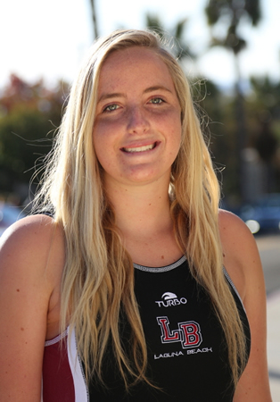 Sophomore goalie Holly Parker made some amazing blocks on Saturday with 11 saves against San Clemente and four saves, one assist and one steal with Newport.