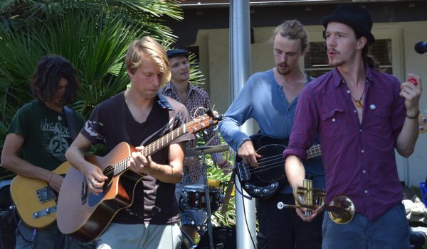 The German band Denmantau reprise their first Laguna Beach gig.