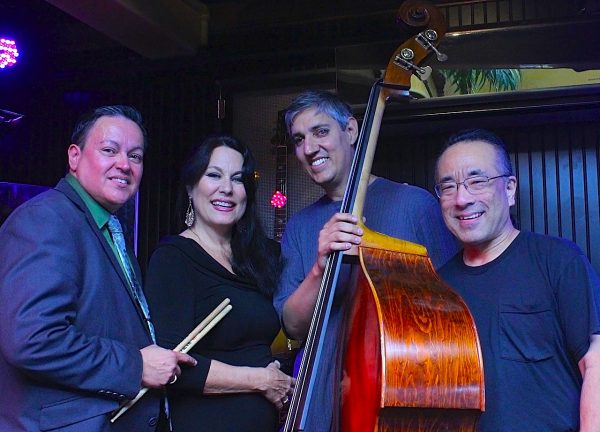 Musicians Dave Alcantar, Brian Wright and Ben Wevers accompany jazz vocalist Maureen O’Sullivan from 1-3 p.m. at Mozambique restaurant, Sunday, June 5. Photo by Jan Stephens