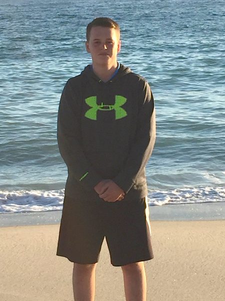 Jack Sweiderk of Scottsdale saved a child from drowning on Treasure Island Beach on Saturday. 