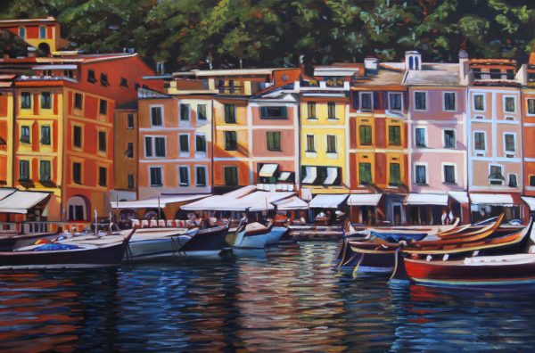  "Memories of Portofino," by Tom Swimm, is included in the show.