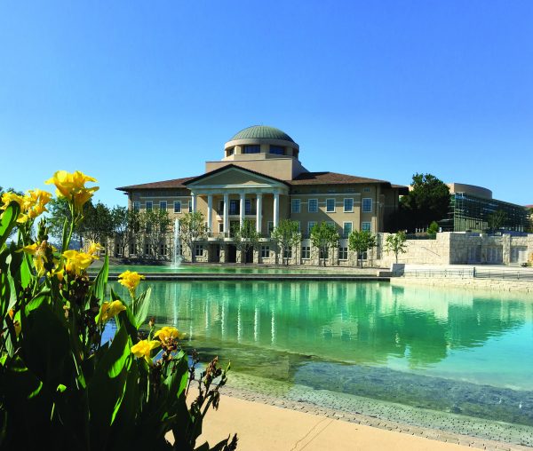 While built in a traditional way, Soka is partly encircled by open space. 