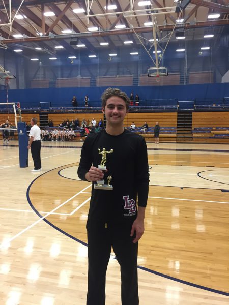 Pete Obradovich, who leads the Breakers in kills, was named to the all-tournament team at the 42nd annual Dos Pueblos Invitational where Laguna lost to the eventual champion, top ranked Oak Park, in the semifinals.