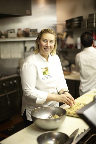 Lindsay Smith-Rosales, chef owner of Nirvana Grille.