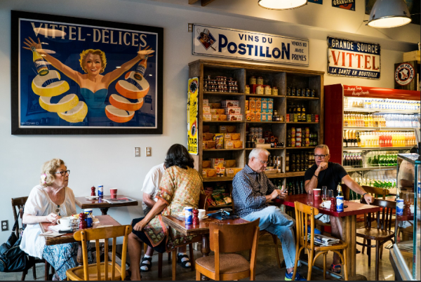 Moulin’s chef owner Laurent Vrignaud aims to recreate Parisian café culture in Laguna Beach.