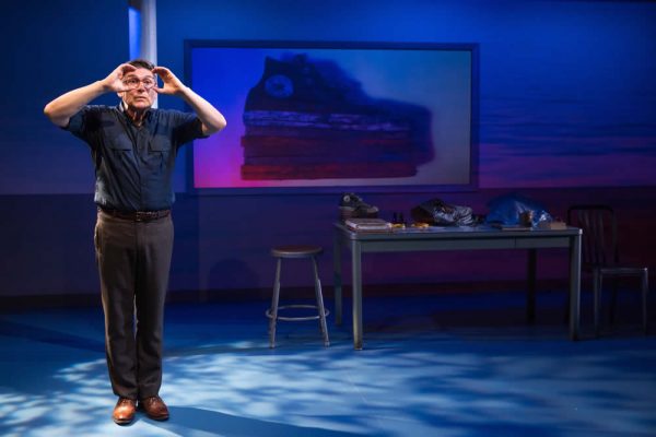 The one-act, one-man play “Absolute Brightness of Leonard Pelkey,” written and performed by James Lecesne, is on the Laguna Playhouse stage through June 25.