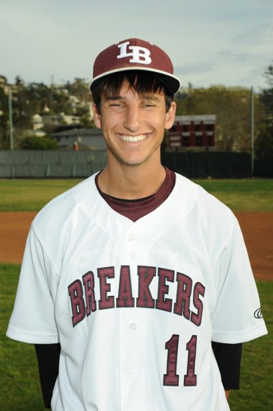 Former LBHS player Preston Grand Pre was drafted by the Dodgers. Photo courtesy of Laguna Beach HS Athletics 