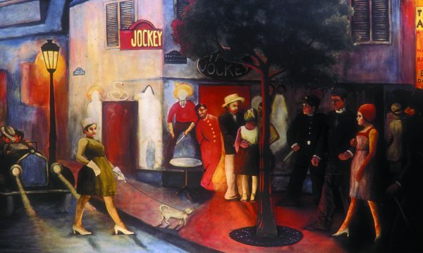 Archibald Motley’s 1929 “Jockey Club” makes an appearance in the second act as well.
