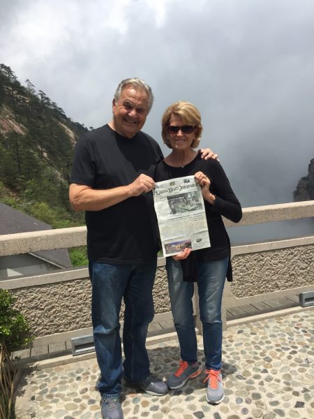 Gil and Judy Thibault traveled to the Husng Shan Mountains in China.