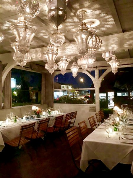 Selanne patrons can toast the New Year in the restaurant’s illuminated patio.