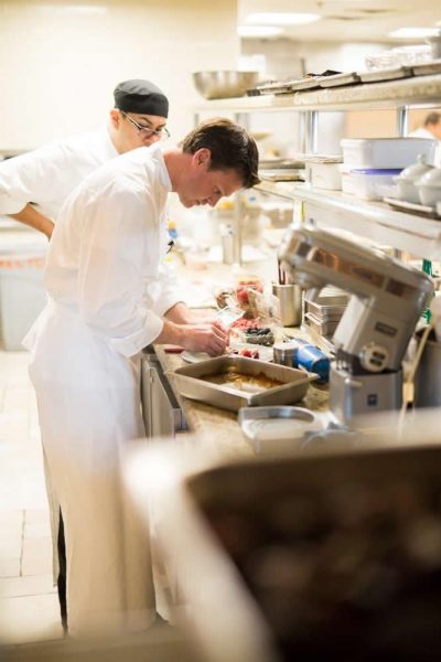 Step behind the scenes with Chef Craig Strong.