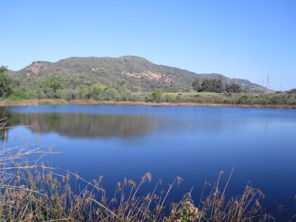 : The view from Barbara’s Lake, part of the lands preserved from development now within the Laguna Coast Wilderness Park. 