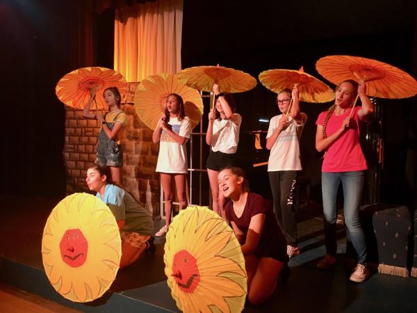 A scene from the No Square Theater’s “Spamalot,” which begins its run Friday, July 20.