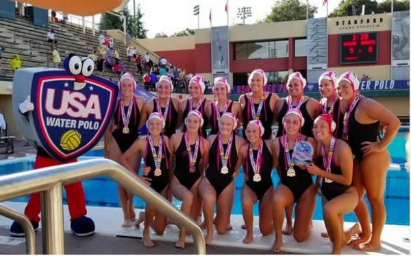 The SET Water Polo Club’s 14’s division took bronze at the USA Water Polo’s Junior Olympics on July 29.