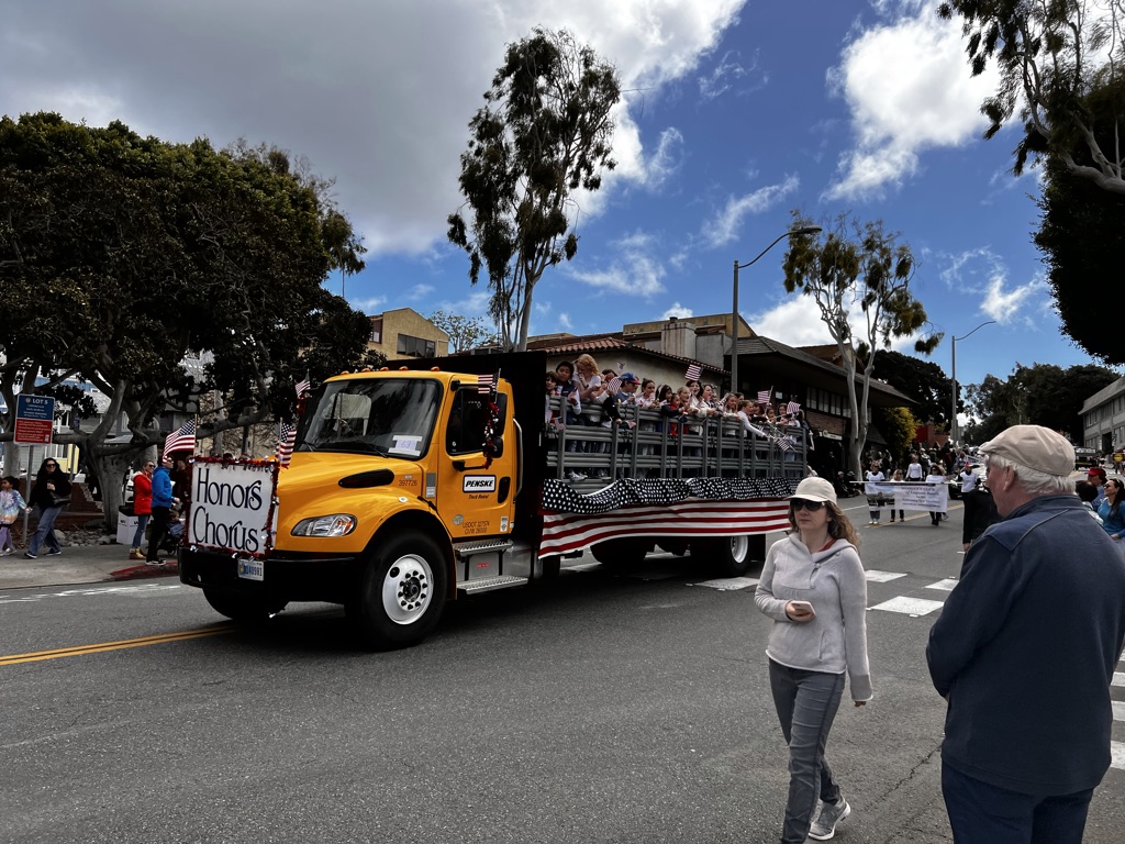 Laguna Beach return of Patriot's Day Parade Laguna Beach